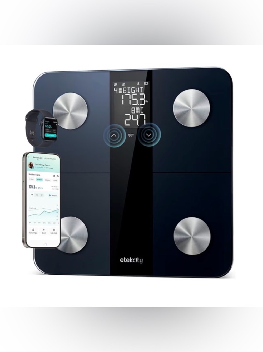 Etekcity Smart Scale for Body Weight (new)